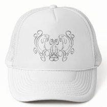 manatees silver embroidery hats by teeshop manatees silver embroidery hats