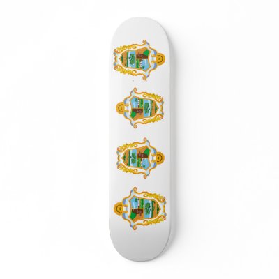 Manaus Amazonas, Brazil Skate Decks by bestflag