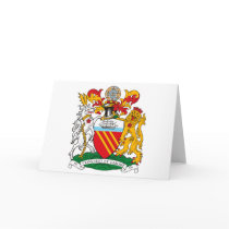 Manchester Coat of Arms Greeting Card by FlagTshirts Manchester Coat of Arms Greeting Card