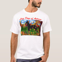 Manchester Terrier Autumn t-shirts by k9images Manchester Terrier Autumn t-shirts
