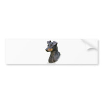 Manchester Terrier bumper stickers by TraffordPhotos Manchester Terrier bumper stickers