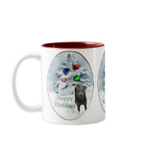 Manchester Terrier Christmas Gifts mugs