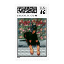 Manchester Terrier Christmas postage