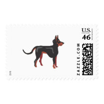 Manchester Terrier postage