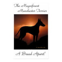 Manchester Terrier Unique Poster posters