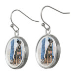 Manchester Terrier X - Jordan - Derr Earrings