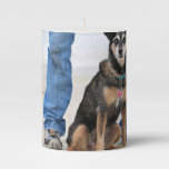 Manchester Terrier X - Jordan - Derr Pillar Candle