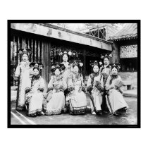 Manchu China Ladies 1918 posters by lc_vintagephotos Manchu China Ladies 1918 posters