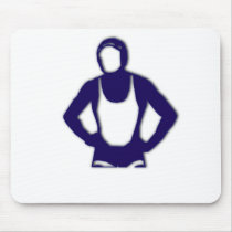 ManCub Wrestling mouse pad mousepads