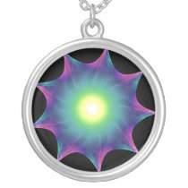 Mandala8-06 Pendant necklaces