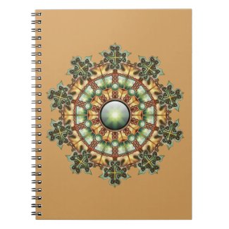 Mandala #1 spiral notebook