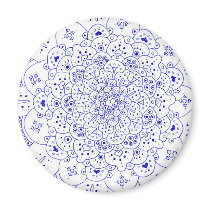 Mandala 5 Magnet