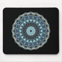 mandala Bluetitude 06 - Mousepad