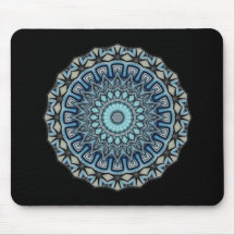 mandala Bluetitude 07 - Mousepad