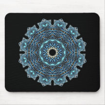 mandala Bluetitude 11 - Mousepad