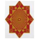 MANDALA BURGUNDY TAN flyers