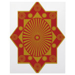 MANDALA BURGUNDY TAN PERSONALIZED LETTERHEAD