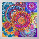 Mandala Collage Print