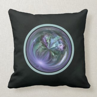 Mandala, Colorful Spring Brush Stroke Abstract Pillows