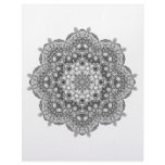 Mandala Coloring Page Custom Letterhead