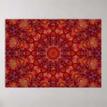 Mandala de cristal poster