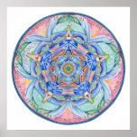 Mandala de la compasión posters