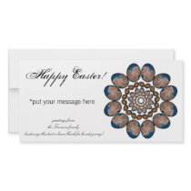 Mandala Easter Eggs Photo Greeting Card