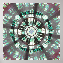 Mandala Funnels 5 Poster