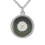 Mandala Golden Flower necklaces