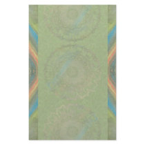 Mandala Green Marble Stationary Stationery