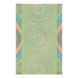 Mandala Green Marble Stationary Stationery