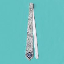 Mandala ice castle Tie ties