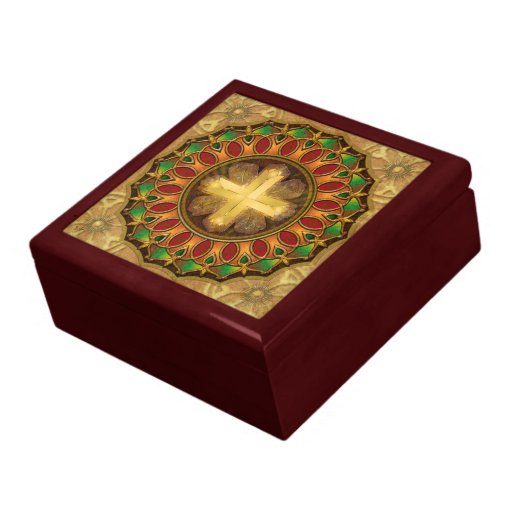 mandala illuminated cross gift box zazzle mandala illuminated cross gift box zazzle