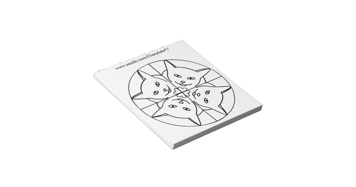 kaleidoscope cat coloring pages - photo #3