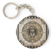 Mandala Key Chain