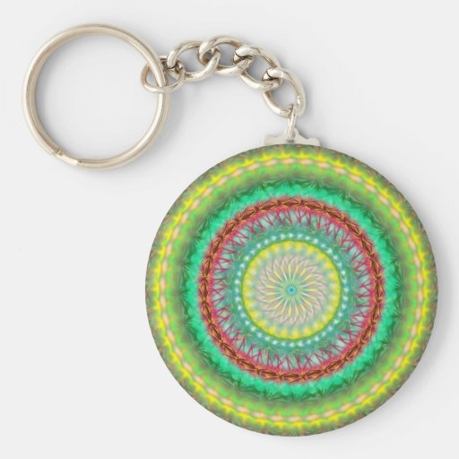 Mandala Keychain