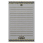 Mandala Lined Silver Stationary Stationery