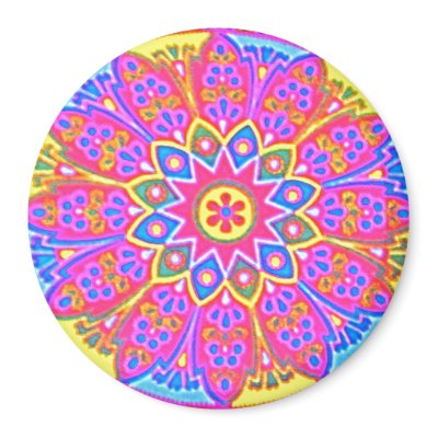 MANDALA Magnet by INTHEPRESENT