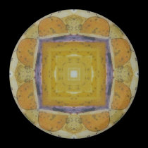 Mandala No.6 Magnet by LindaLWatson Mandala No.6 Magnet