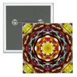 Mandala of Light Pinback Buttons