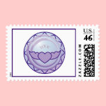 Mandala - Purple Love Stamp stamps