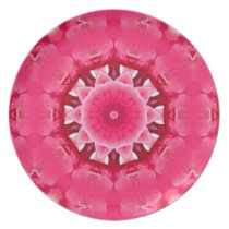 Mandala Rose plates
