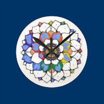 mandala wall clocks
