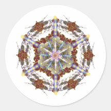 Mandala Seal of Sarah Sticker
