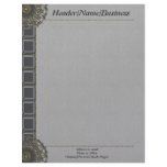 Mandala Silver Letterhead