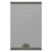 Mandala Silver Stationary Customized Stationery