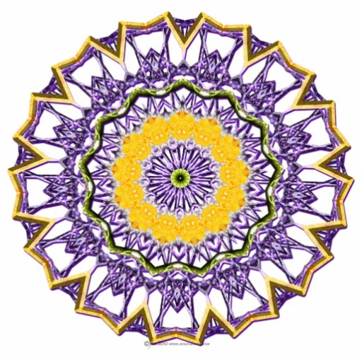 Mandala Spring Gem Acrylic Cut Outs