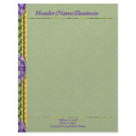 Mandala Spring Gem Green Letterhead