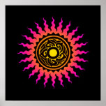 Mandala Sun 1 Print