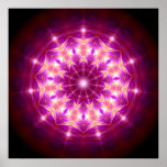 Mandala Synchronicity Poster